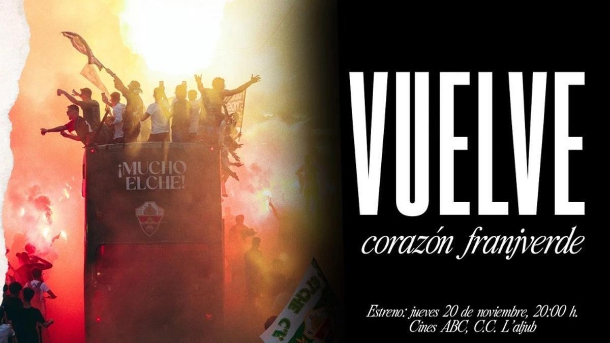 Imagen promocional del documental 'Vuelve corazón franjiverde'.