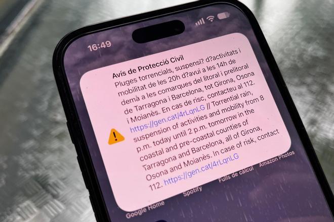 Mensaje ES-ALERT