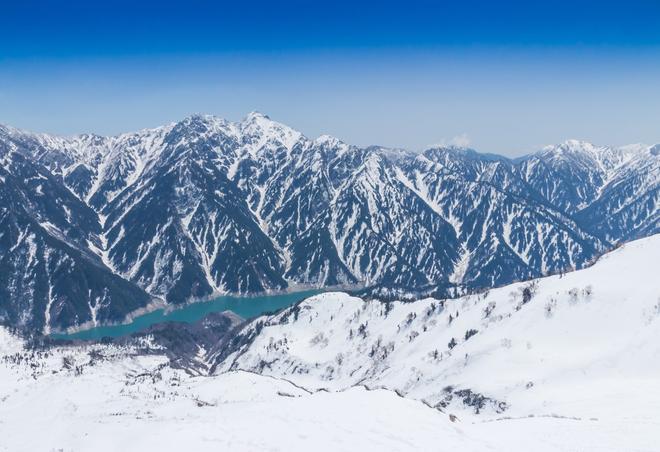 Panorámica de los Alpes japoneses
