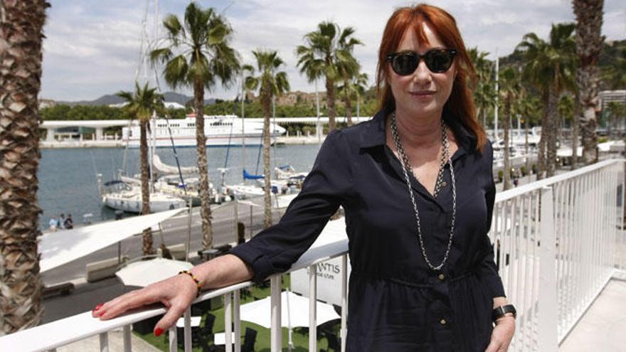 La directora Gracia Querejeta, en el Muelle Uno de Málaga en 2013.