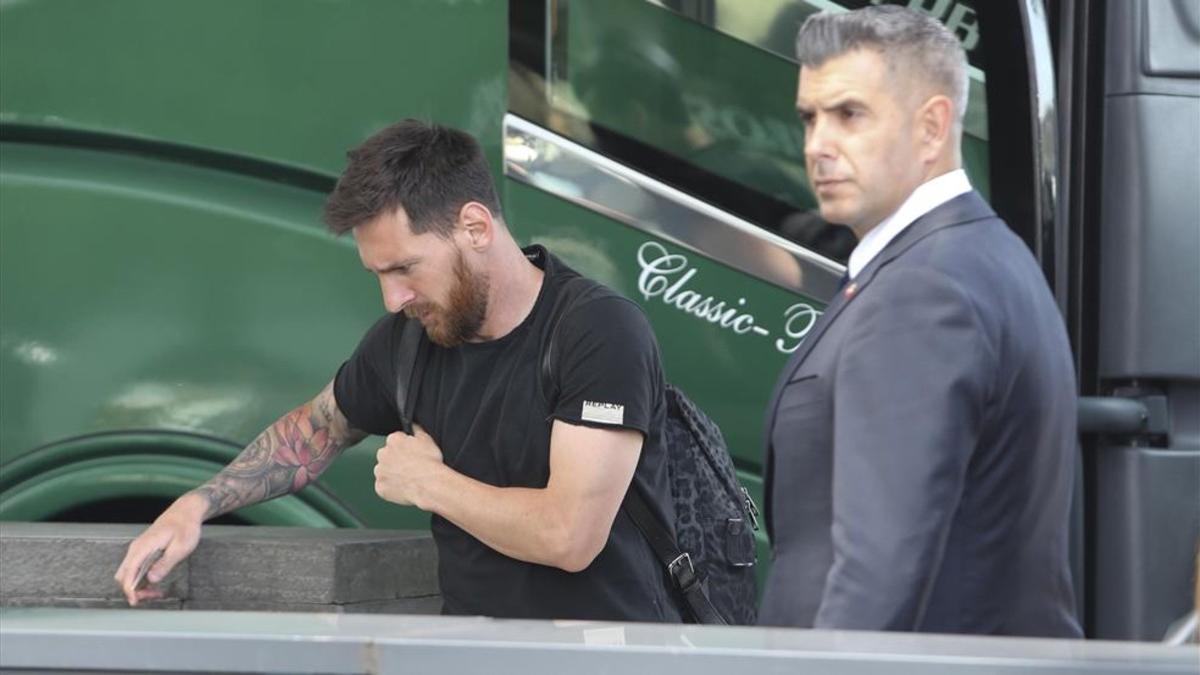 Messi tiene previsto aterrizar en Barcelona en las próximas horas