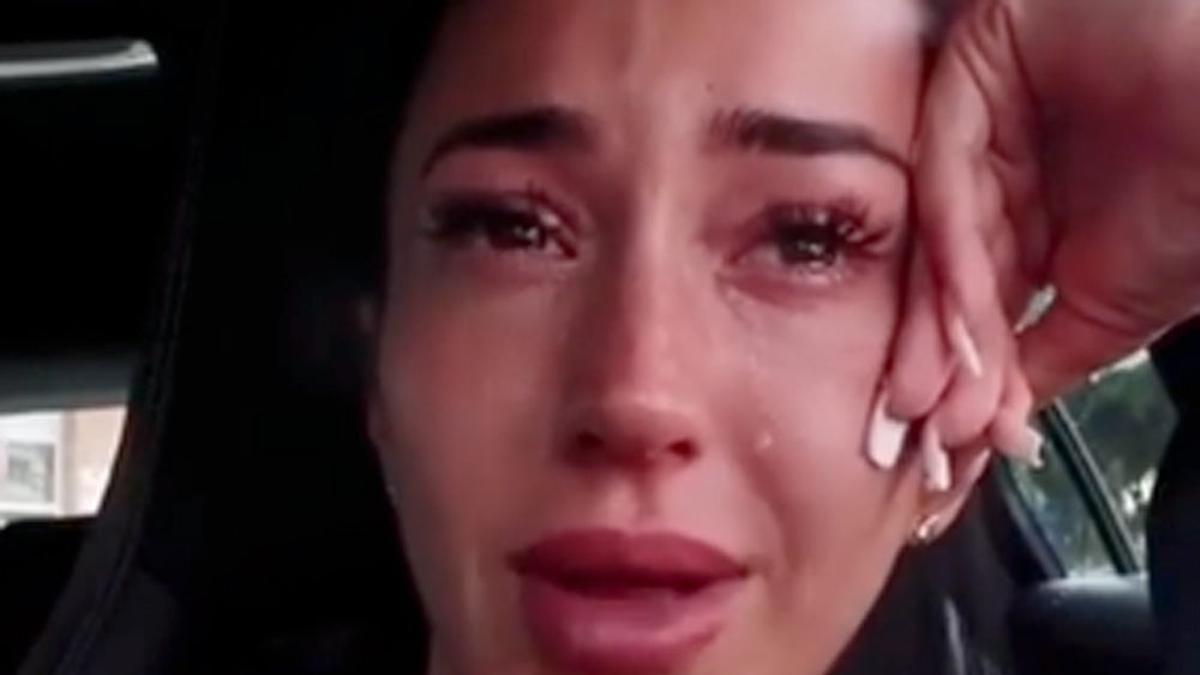 Aurah Ruiz rompe a llorar en su último vídeo