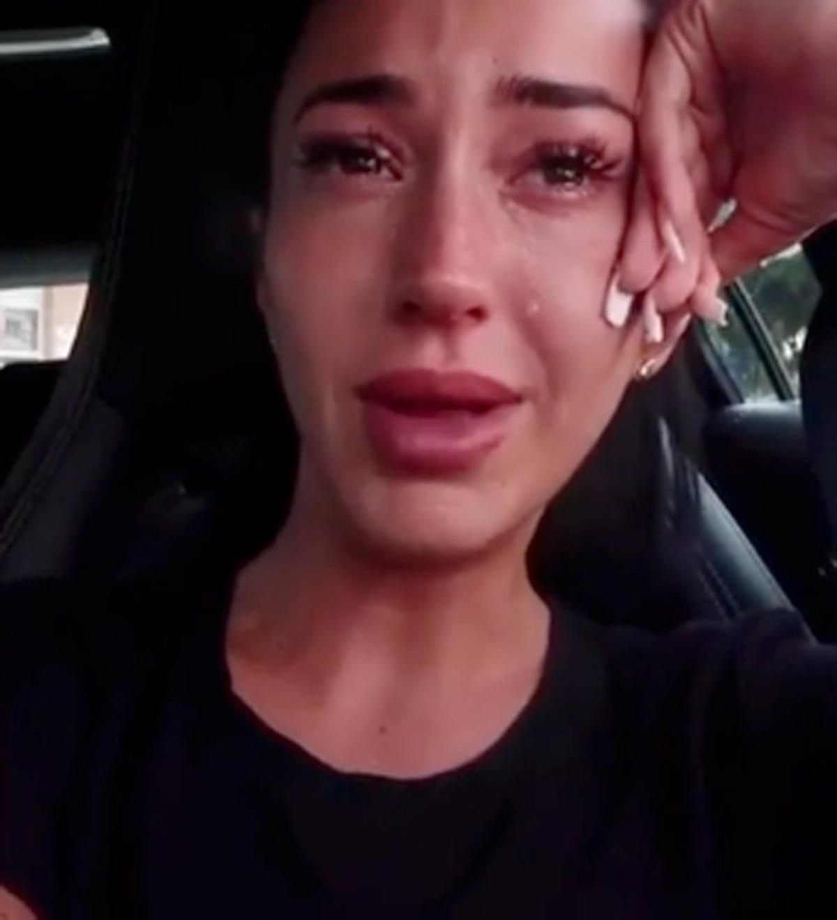 Aurah Ruiz rompe a llorar en su último vídeo