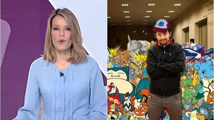 Ana Belén Roy y Pablo Iglesias.