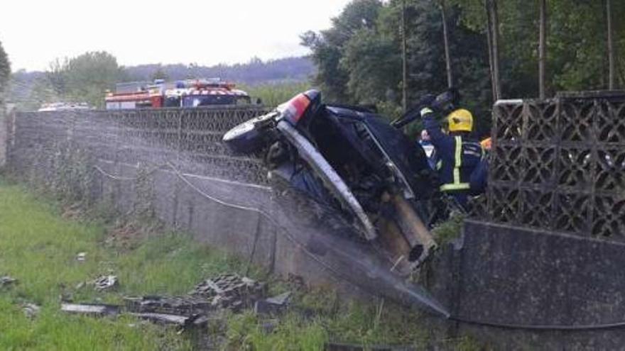 Dos jóvenes fallecen en accidentes de tráfico  en Abegondo y Dumbría