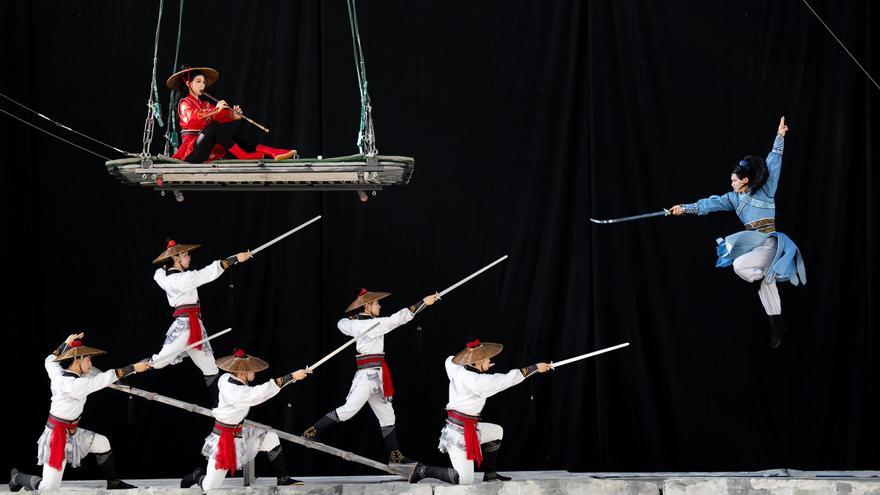 La suspensió capil·lar o els trapezis volants amb creu seran les grans novetats del Festival del Circ de Girona