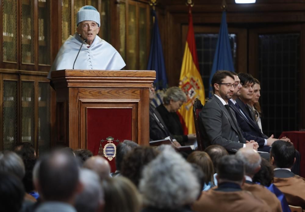 Investidura de los nuevos Honoris Causa de la Universidad de Oviedo