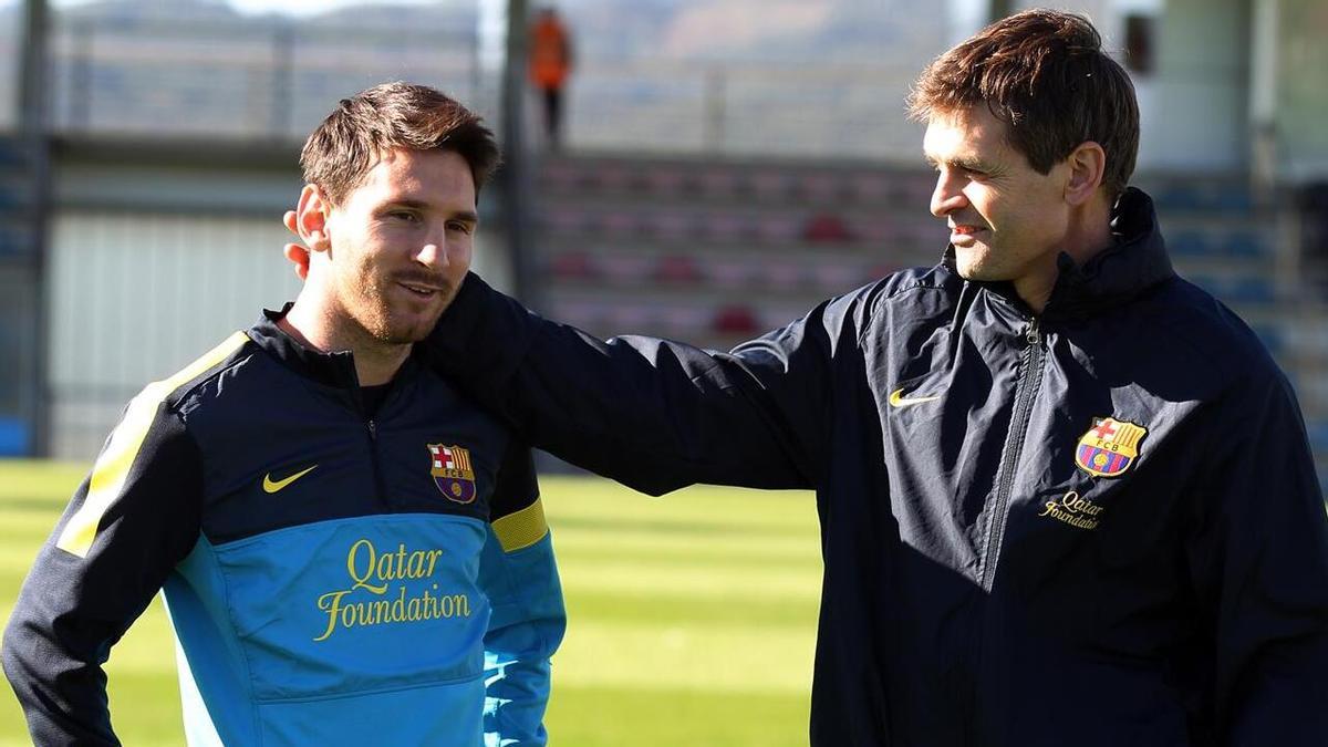 Messi se emociona recordando a Tito Vilanova