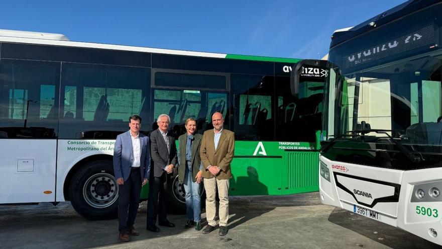 El Consorcio de Transporte suma siete autobuses híbridos que reducirán las emisiones