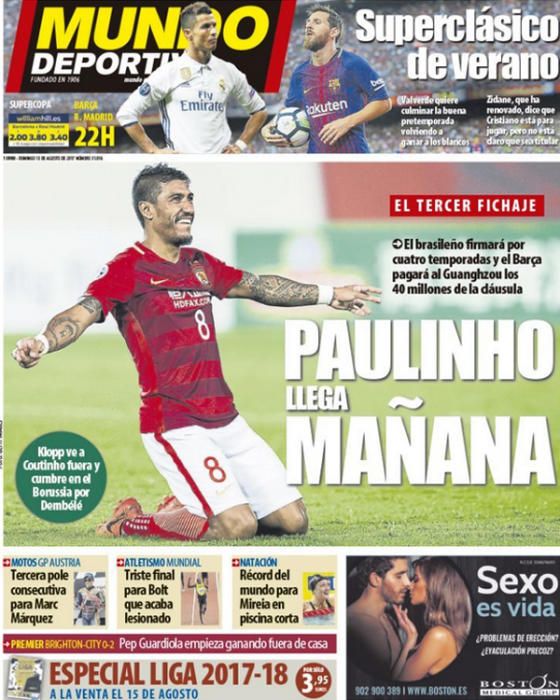 Portadas deportivas de este domingo 13 de agosto