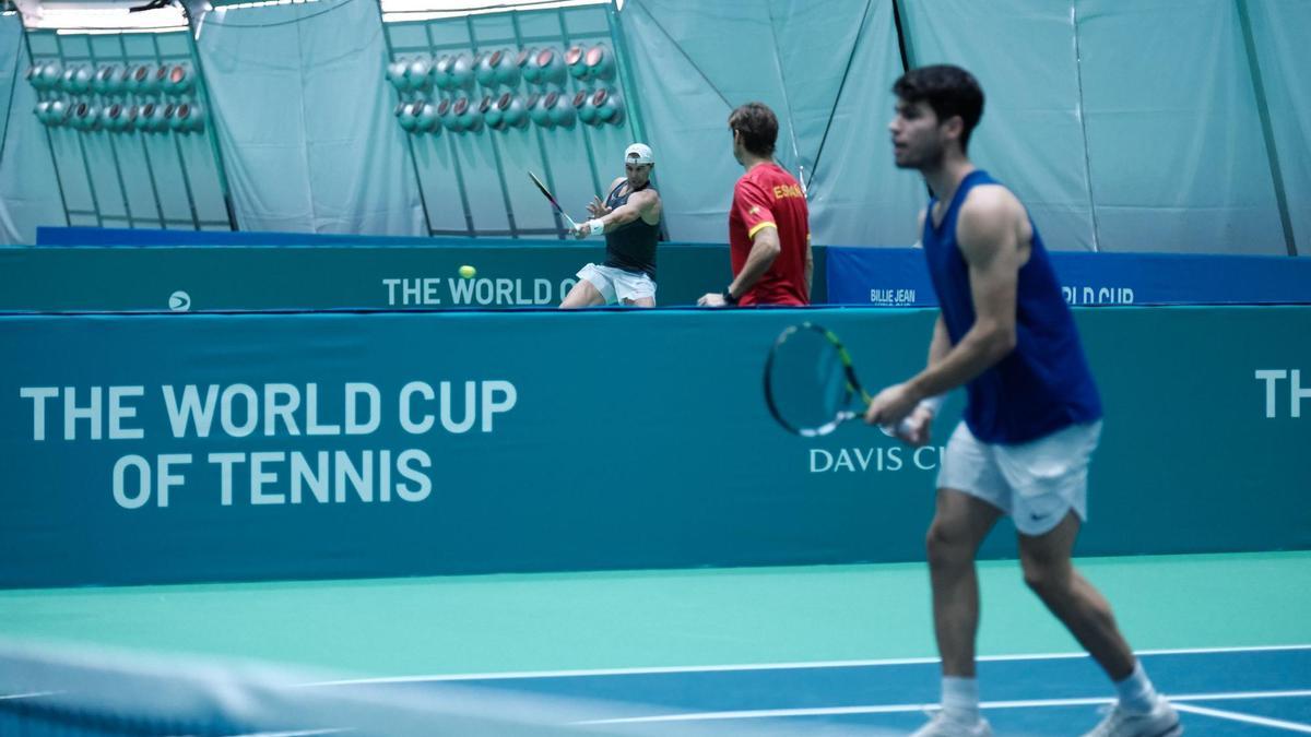 Nadal y Alcaraz ya preparan juntos la Copa Davis en Málaga LevanteEMV