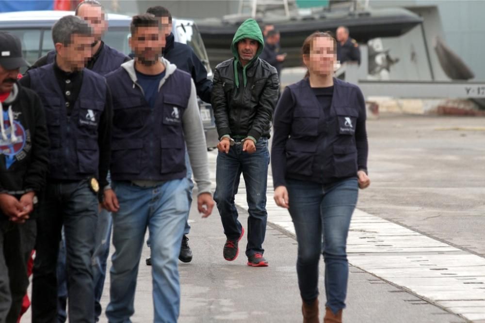 Operación antidroga en la costa de Cartagena