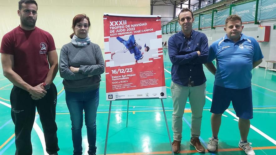 400 deportistas participan este sábado en el Trofeo de Navidad de judo