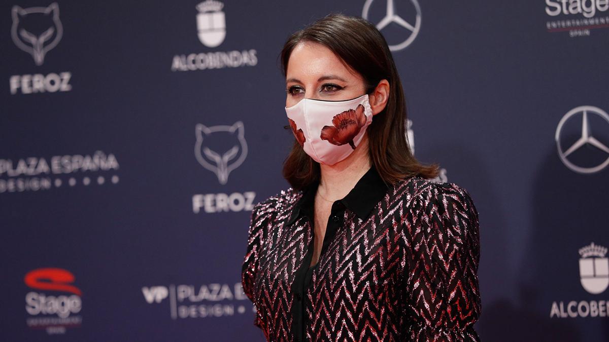 Andrea Levy en la alfombra roja de los Premios Feroz 2021