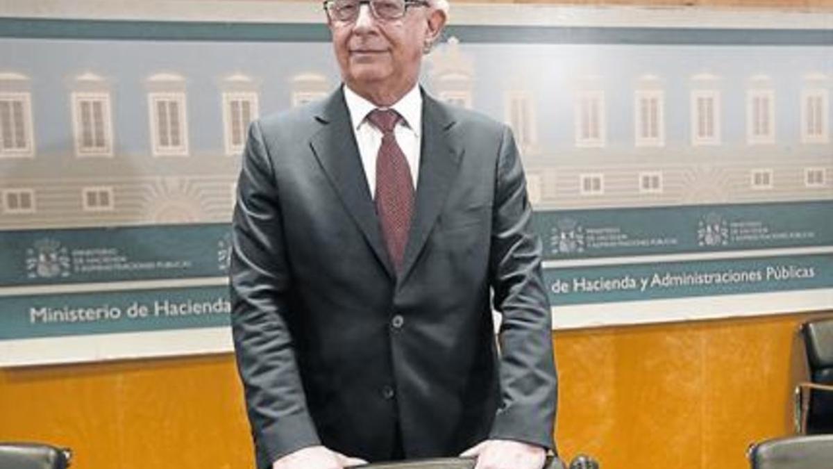 El titular de Hacienda, Cristóbal Montoro, el pasado abril.