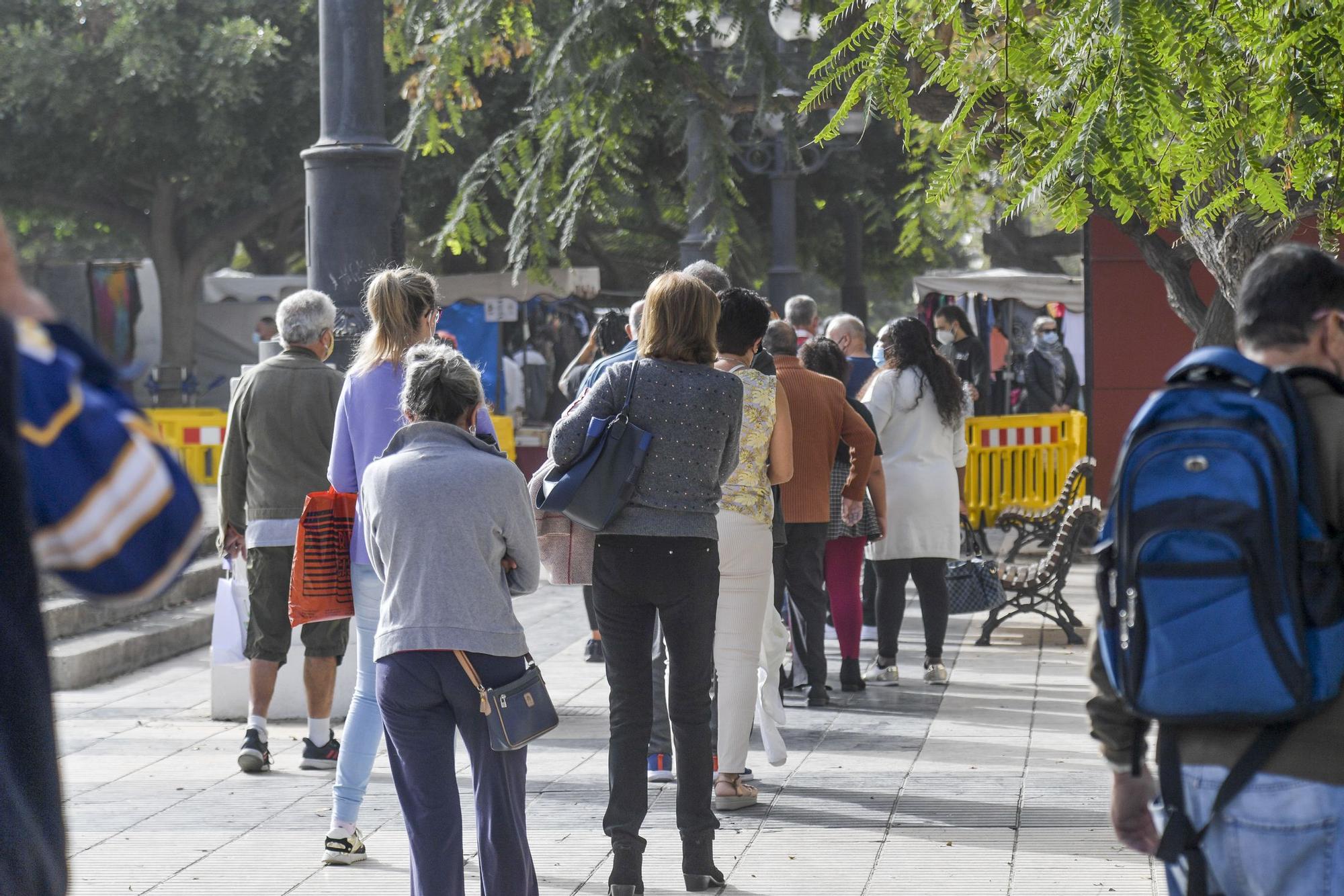 Último día del rastro de Las Palmas en el Parque Blanco