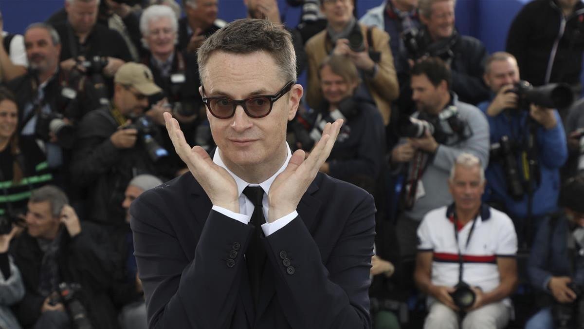 Nicolas Winding Refn, fotografiado en Cannes tras presentar 'Too old to die young'