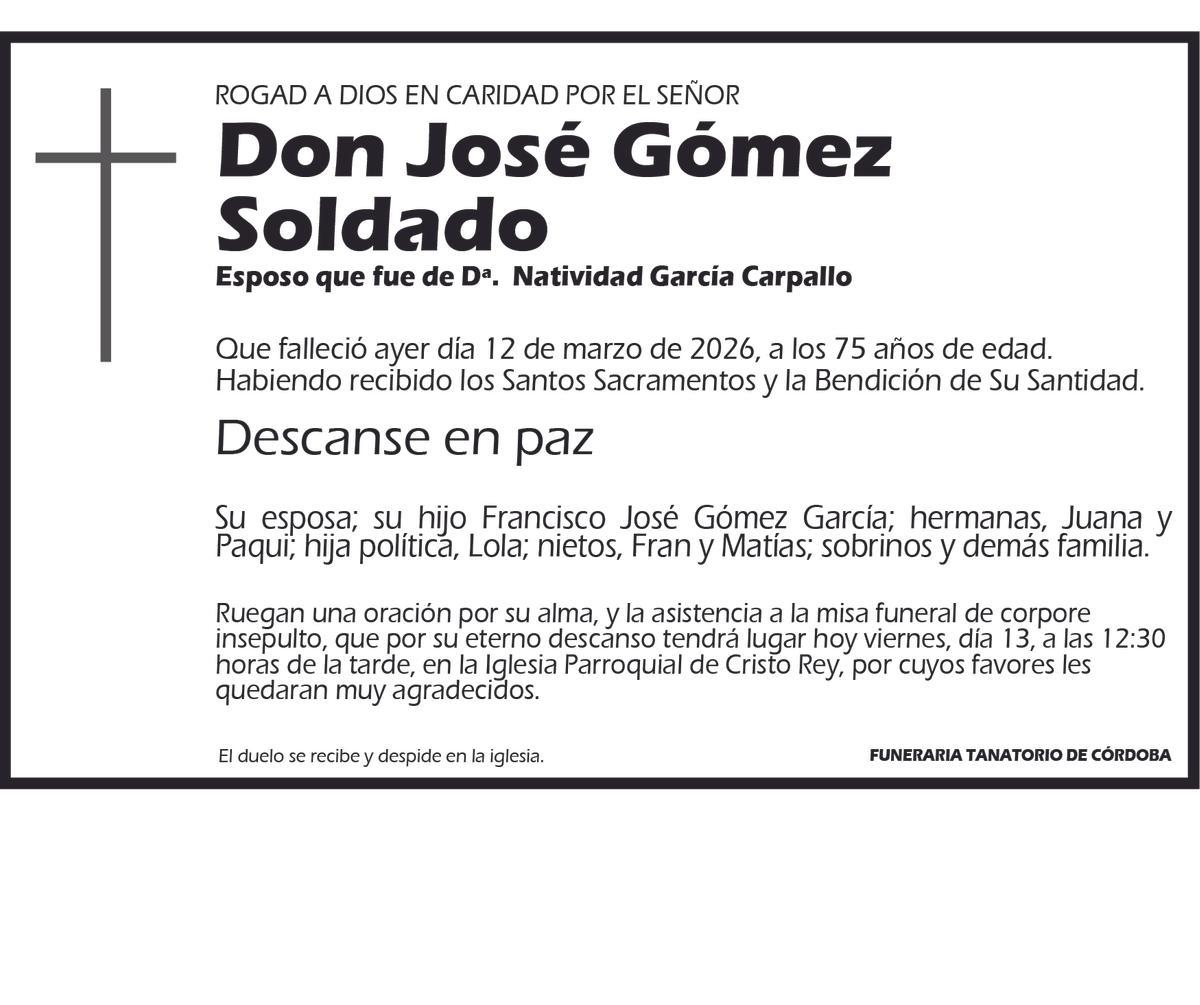 José Gómez Soldado