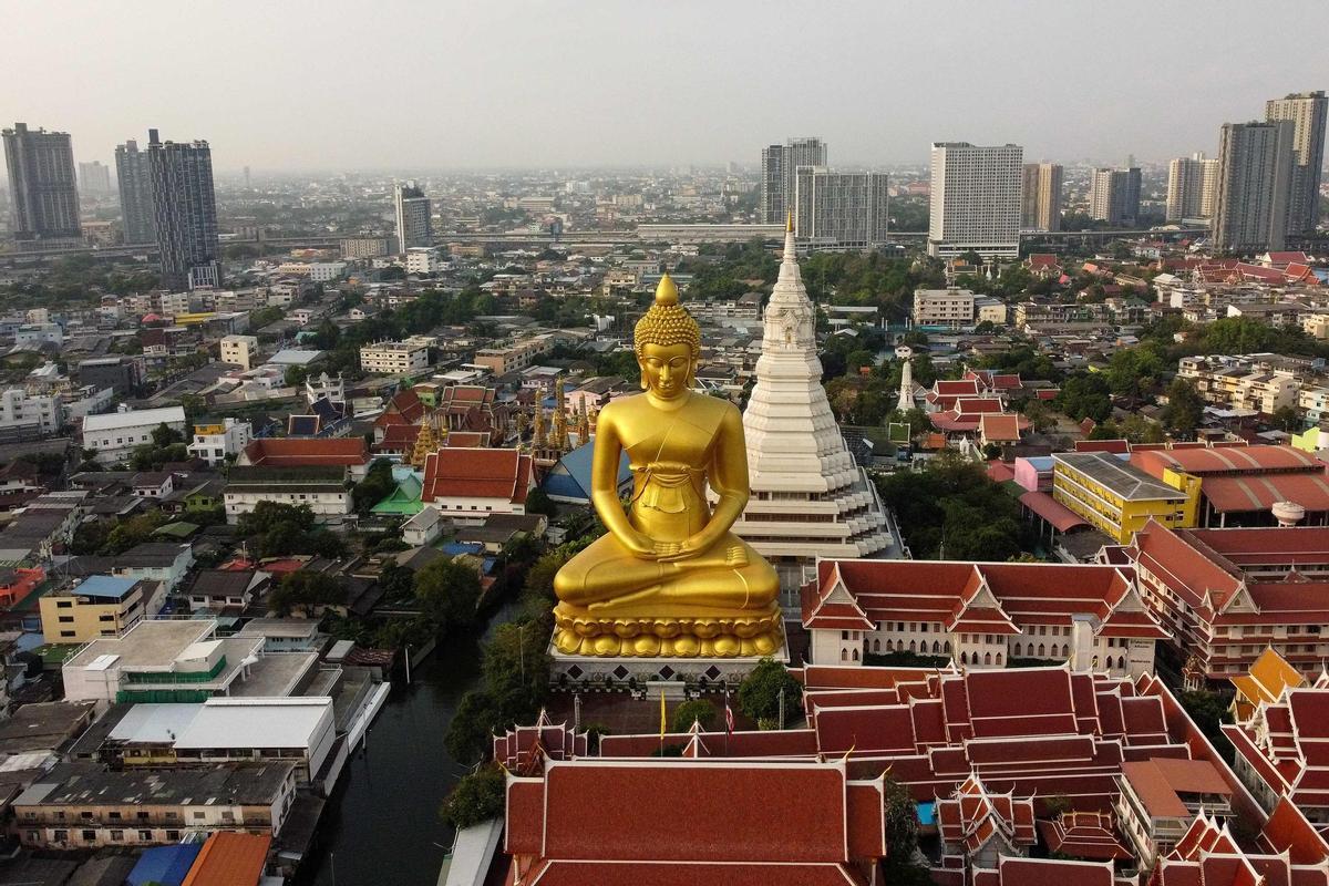 La capital de Tailandia, Bangkok, con 11 millones de personas, es uno de los destinos más populares del mundo