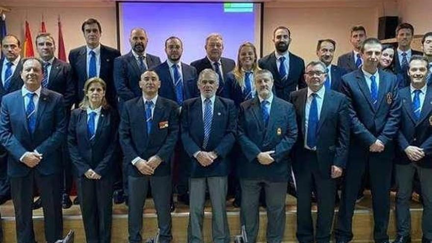 Participantes en el congreso nacional de tai-jitsu.