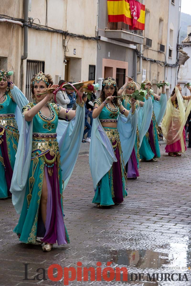 Desfile de Moros y cristianos y parlamento en las Fiestas de Caravaca