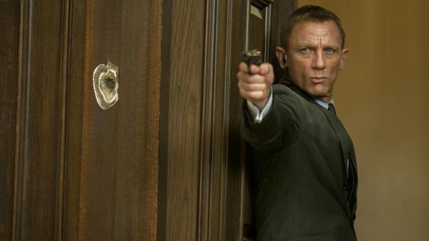 Daniel Craig, en acción.