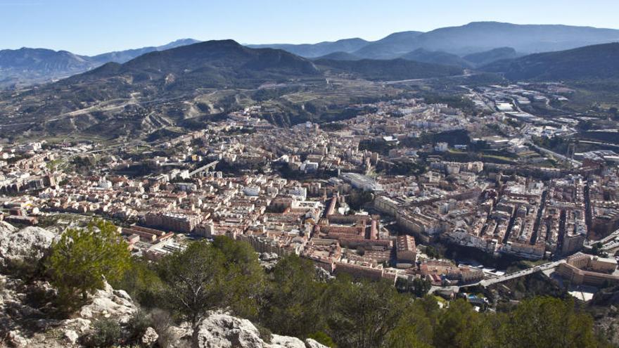 Vista panorámica de la ciudad de Alcoy