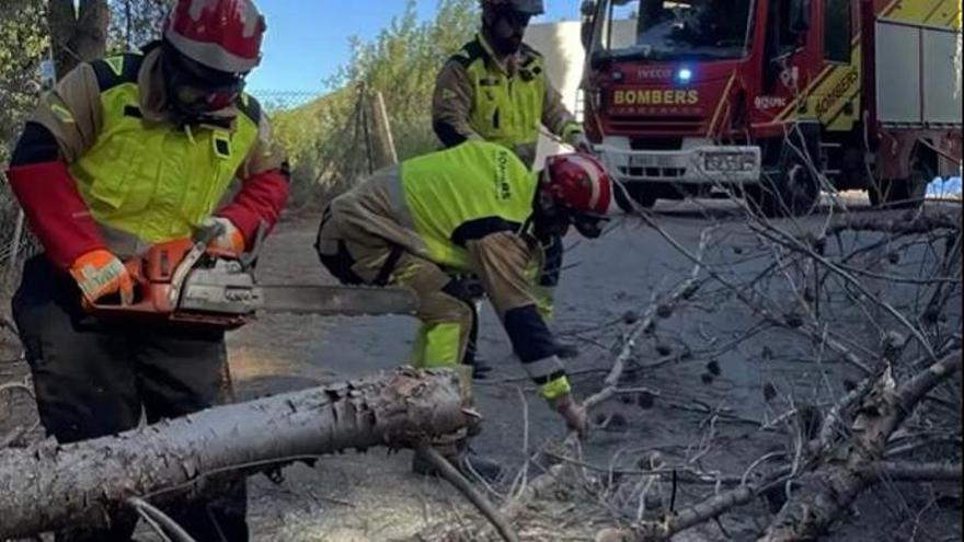 Viento huracanado en Castellón