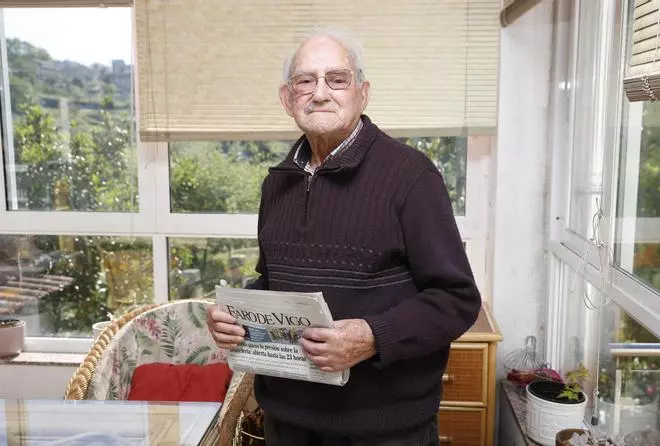 Muere José Iglesias González, Pepe Caramanchada, el vigués más longevo