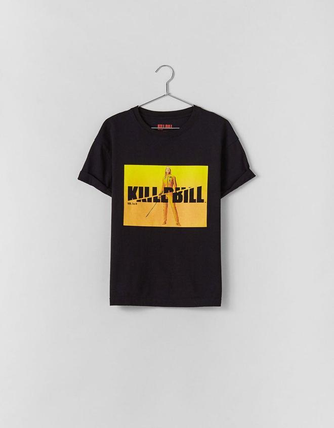 Camiseta con imagen de Kill Bill de Bershka