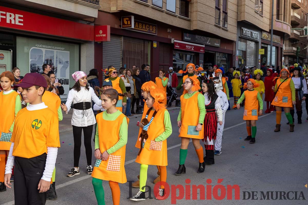 Los niños toman las calles de Cehegín en su desfile de Carnaval