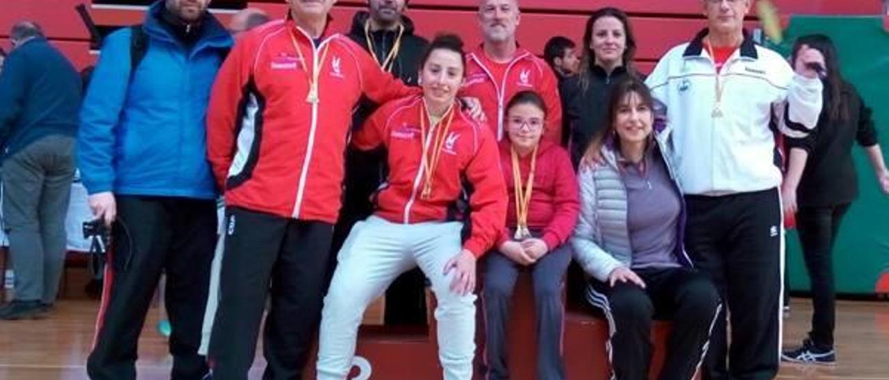 Podio para el bádminton de Xàtiva en sub-19 y Veteranos