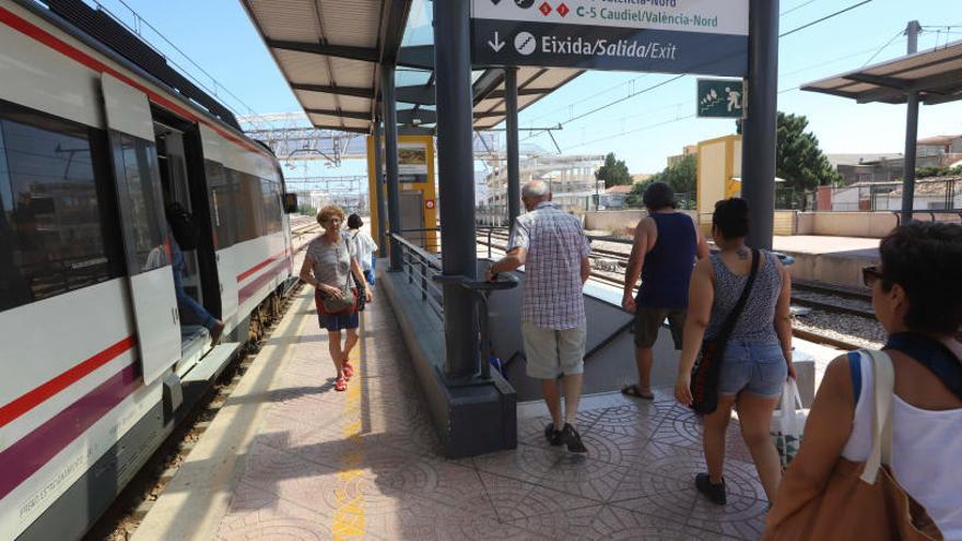 Accidente estación de tren en Sueca