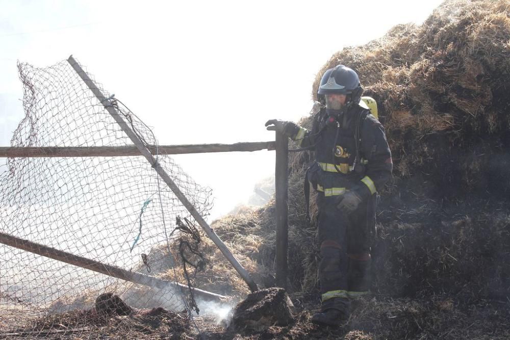 Bomberos intervienen en un incendio de vivienda en Cartagena