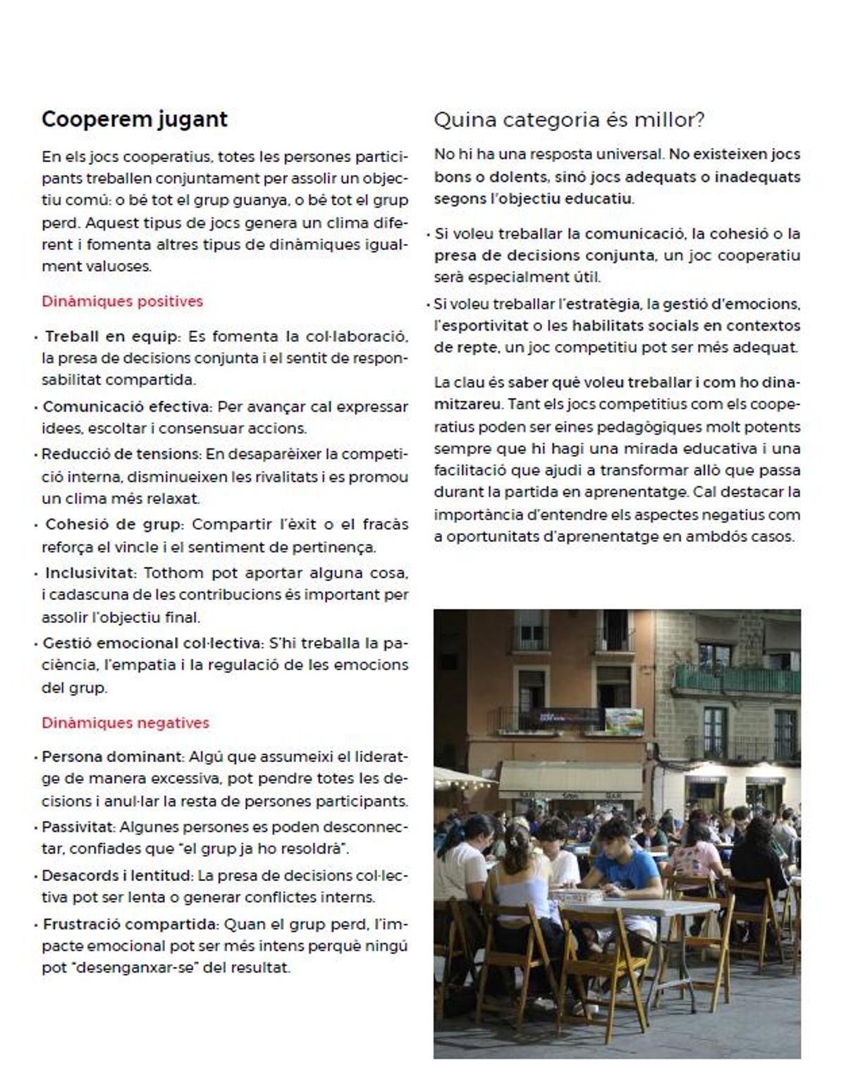 Una pàgina del dossier