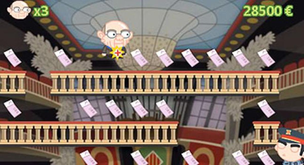 Imatge del videojoc ’Fèlix Bitllet’. Imatge del videojoc ’Fèlix Bitllet’.
