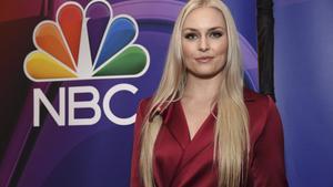 Lindsey Vonn attends the NBC 2019/2020 Upfront at The Four Seasons New York on Monday, May 13, 2019. (Photo by Evan Agostini/Invision/AP)