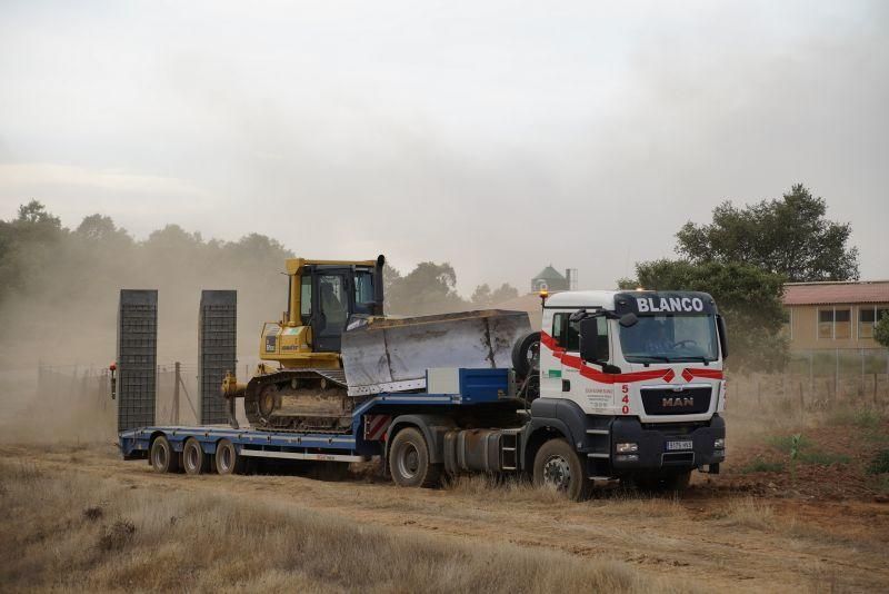 Imágenes del incendio forestal de Grisuela.