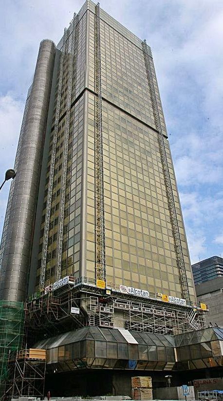 La Torre Windsor, obra de Alas y Casariego en Madrid.