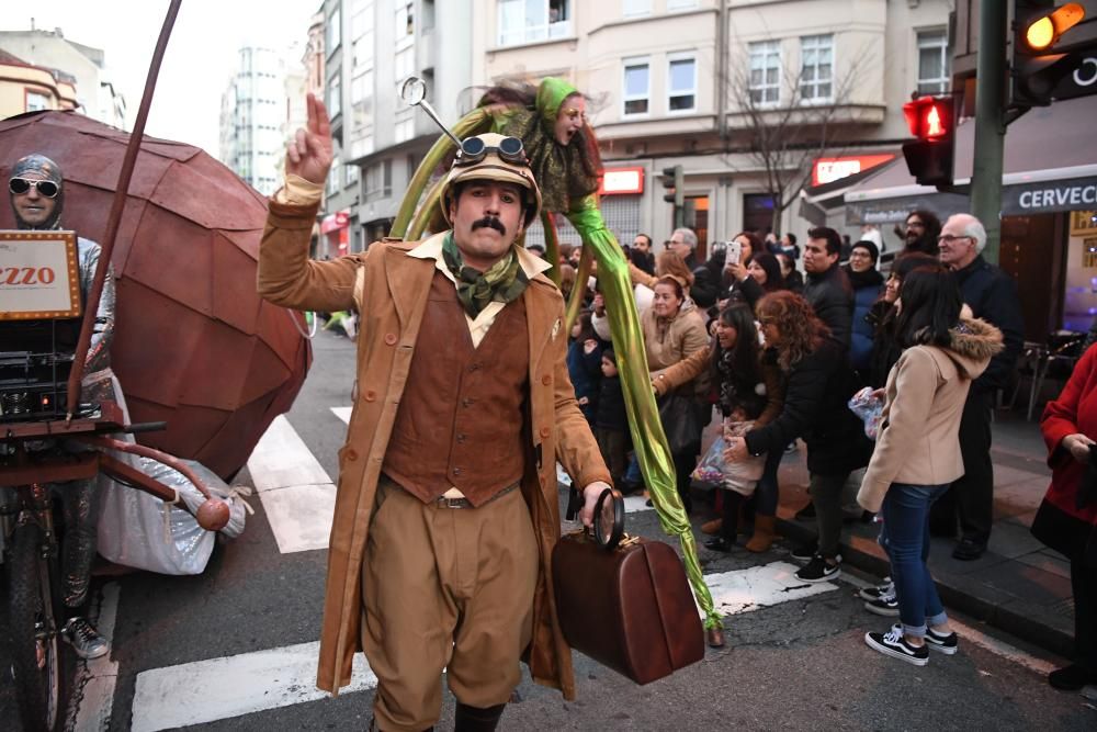 Cabalgata de los Reyes Magos en A Coruña en 2020