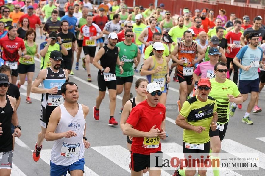 Media Maratón de Murcia: salida