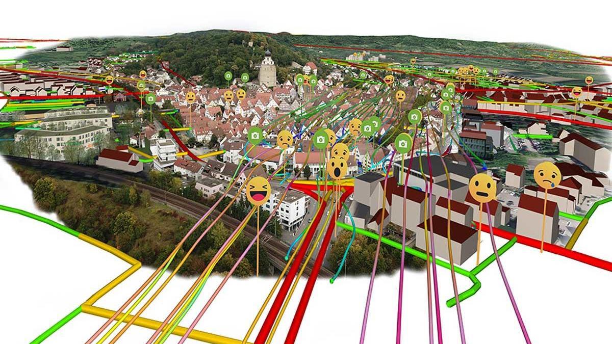 Recrean una ciudad virtual que incluye las emociones de sus habitantes