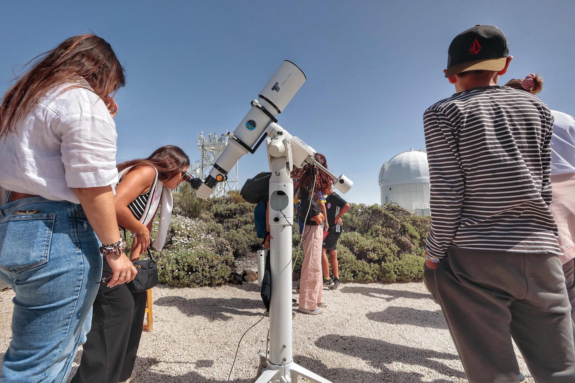 Día de puertas abiertas en el Observatorio del Teide