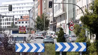 Amor Ruibal estrenará carril bici en ambos sentidos y pavimento ‘estilo Nueva York’