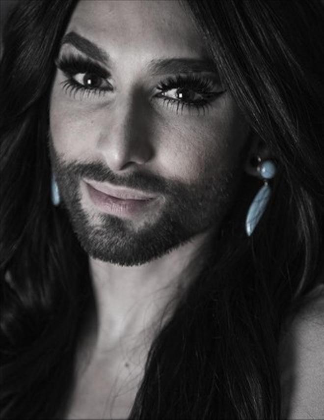 Conchita Wurts, posando en el Hotel W de Barcelona.