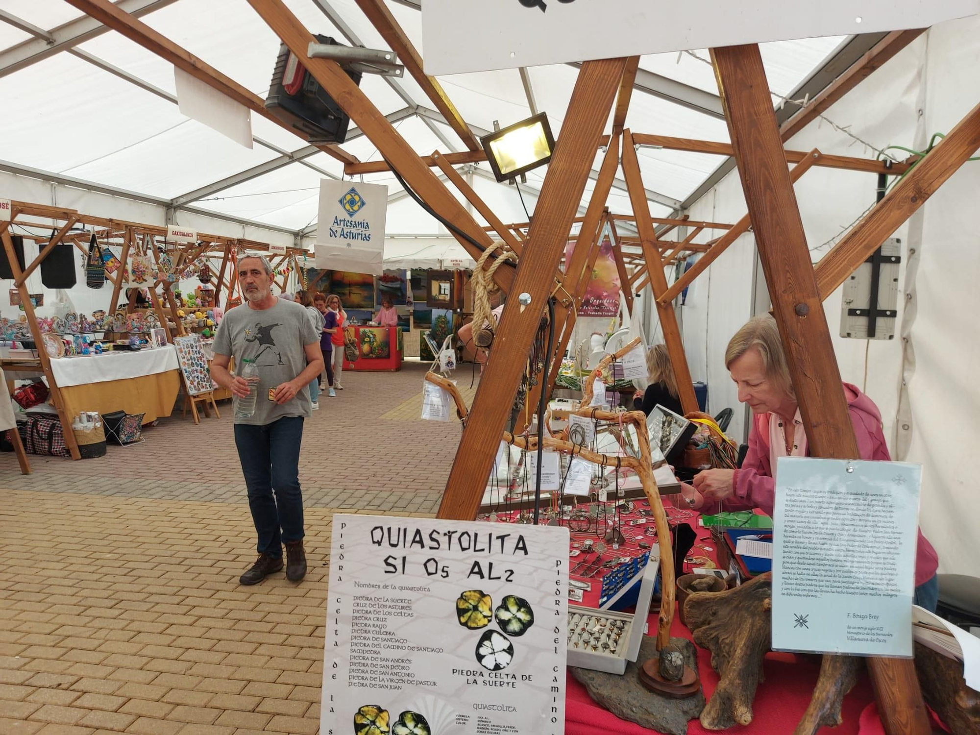 En imágenes: Así fue la primera jornada de la Feria de Muestras de Vegadeo