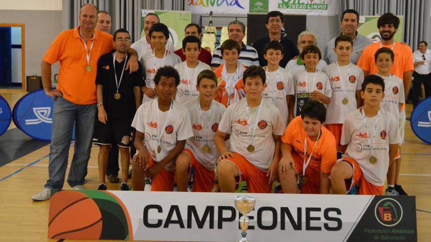 CB El Palo FYM  Italcementi 02 gana el CADEBA Minibasket Masculino