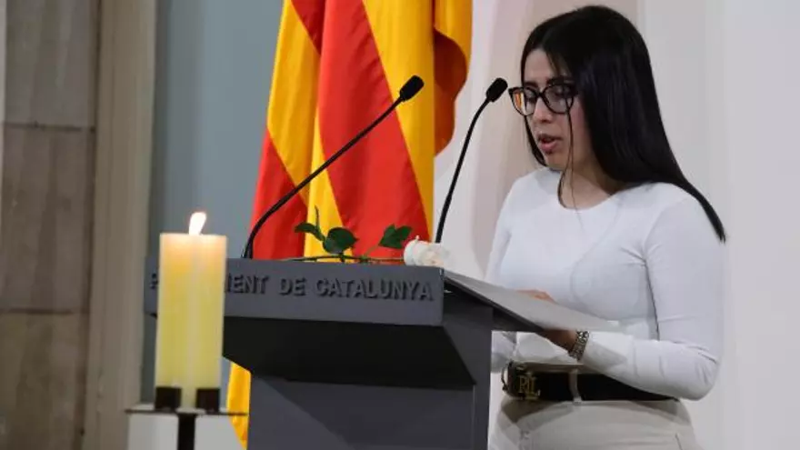 Participació del Cendrassos en l’acte d’homenatge a les víctimes de l’Holocaust del Parlament
