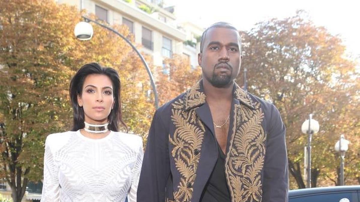 La historia de Kim Kardashian y Kanye West en cinco imágenes