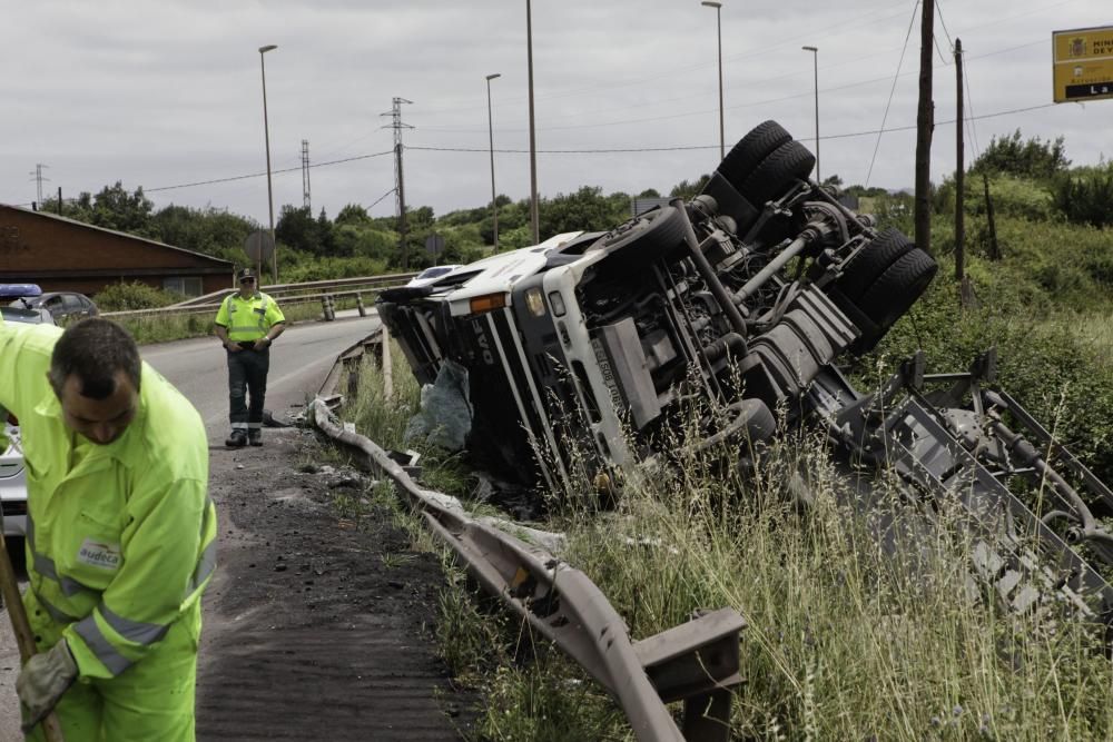 Accidente de circulación en Gijón